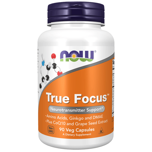 Now Foods True Focus™ - 90 Veg Capsules - Health As It Ought to Be