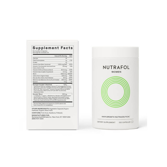 Nutrafol Women's Hair Growth Pack - 3 Month Supply - 1.26 lbs.