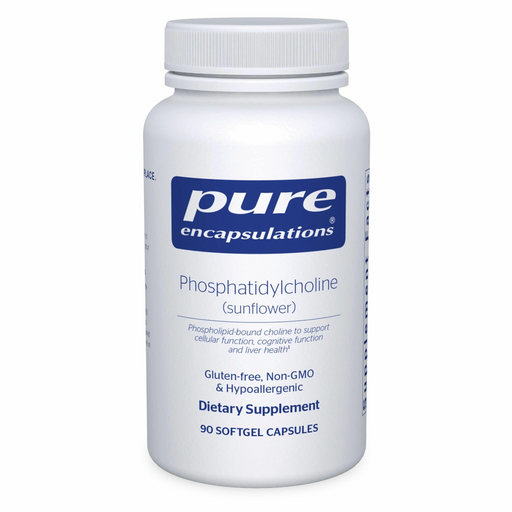 Pure Encapsulations Phosphatidyl Sunflower - 90 Softgel Capsules - Health As It Ought to Be