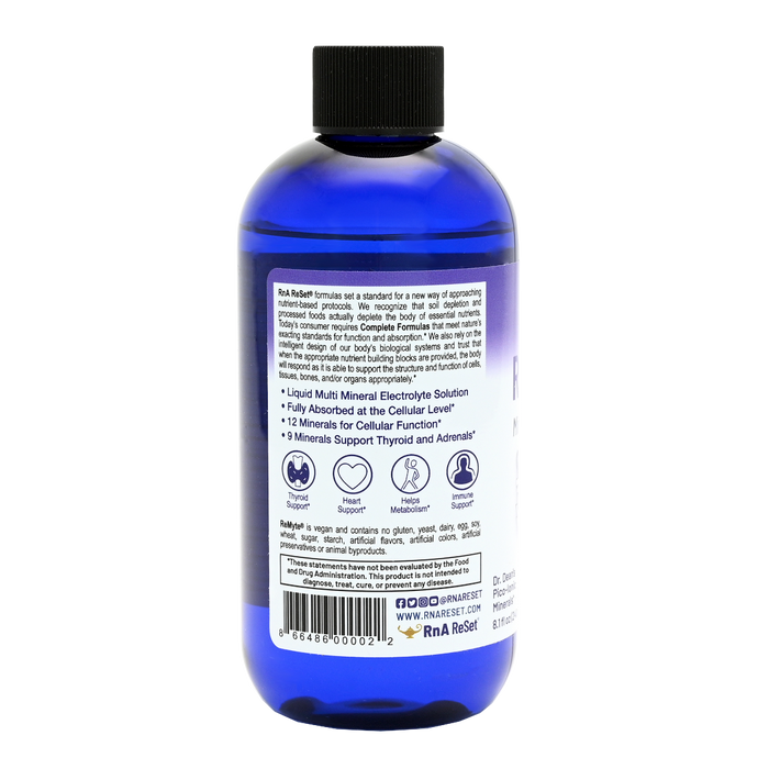 RNA Reset Pro ReMyte Mineral Solution - 8 fl oz. - Health As It Ought to Be