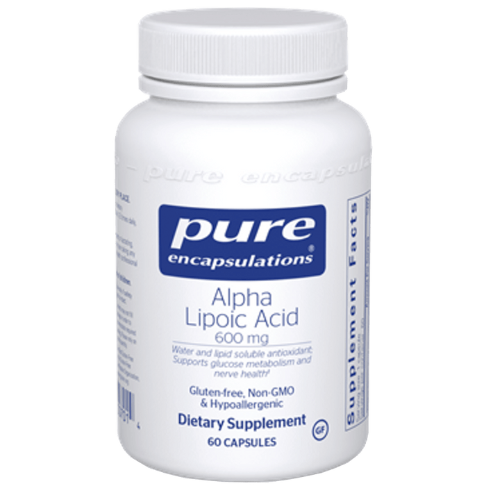 Pure Encapsulations Alpha Lipoic Acid - 60 Capsules - Health As It Ought to Be