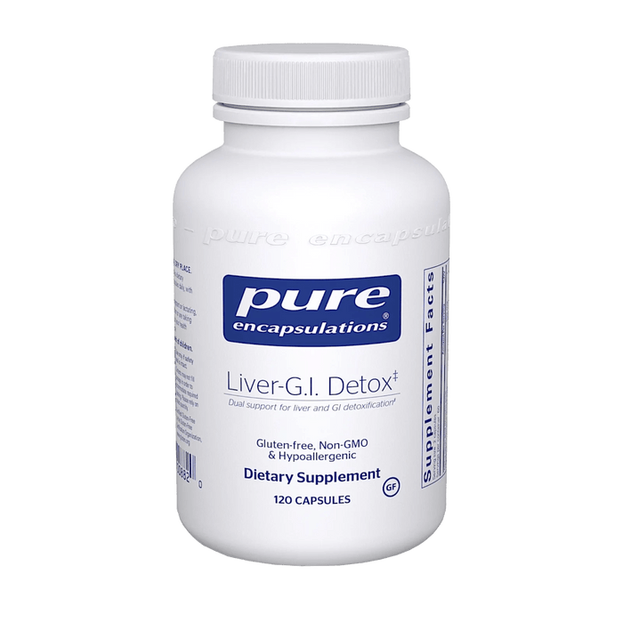 Pure Encapsulations Liver-G.I. Detox - 120 Capsules - Health As It Ought to Be
