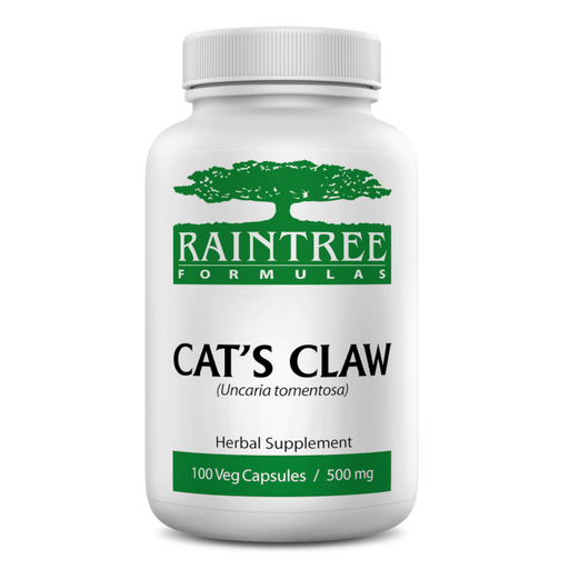 RainTree Formulas Cat's Claw 500 mg - 100 Vegetarian Capsules - Health As It Ought to Be