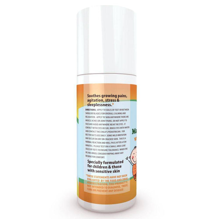 Raise Them Well Kid Safe Calming Magnesium Oil Roll-On with Roman Chamomile and Lavender Essential Oils - 89 ml - Health As It Ought to Be