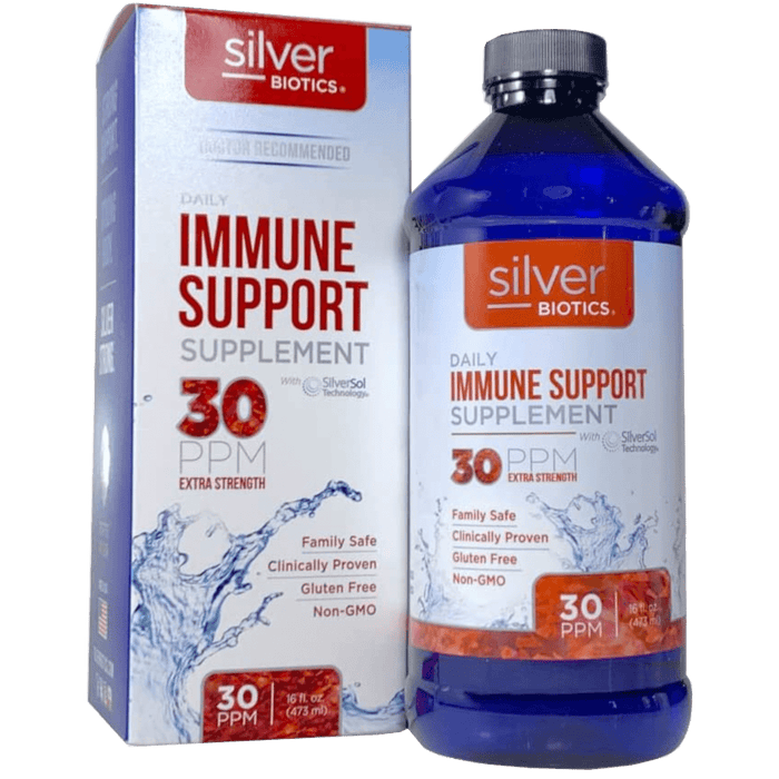 Silver Biotics® Immune Support Supplement 30PPM - 16 oz - Health As It Ought to Be