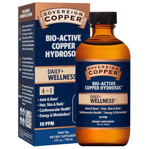 Sovereign Copper Bio-Active Copper Hydrosol - 4 oz. - Health As It Ought to Be