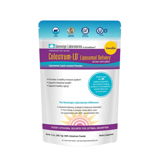 Sovereign Laboratories Colostrum-LD Powder Natural Vanilla Flavor - 12 oz. - Health As It Ought to Be