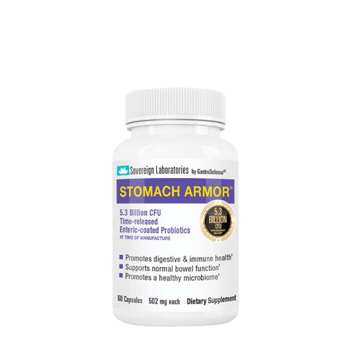 Sovereign Laboratories GastroDefense® STOMACH ARMOR® - 60 Capsules - Health As It Ought to Be