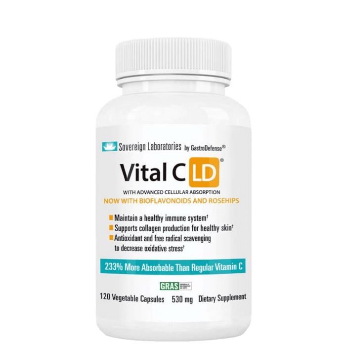 Sovereign Laboratories Vital C-LD™ 530 mg - 120 Capsules - Health As It Ought to Be