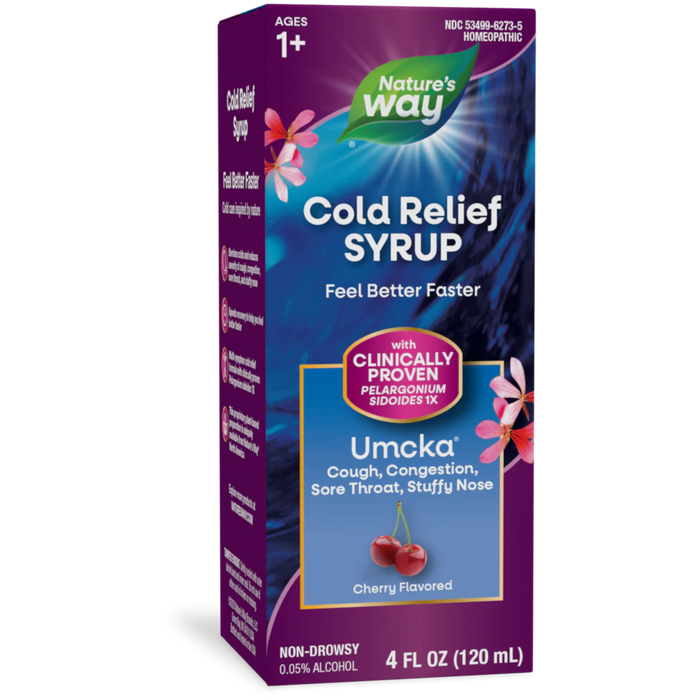 Nature's Way Umcka ColdCare Adult Cherry Syrup - 4 oz.