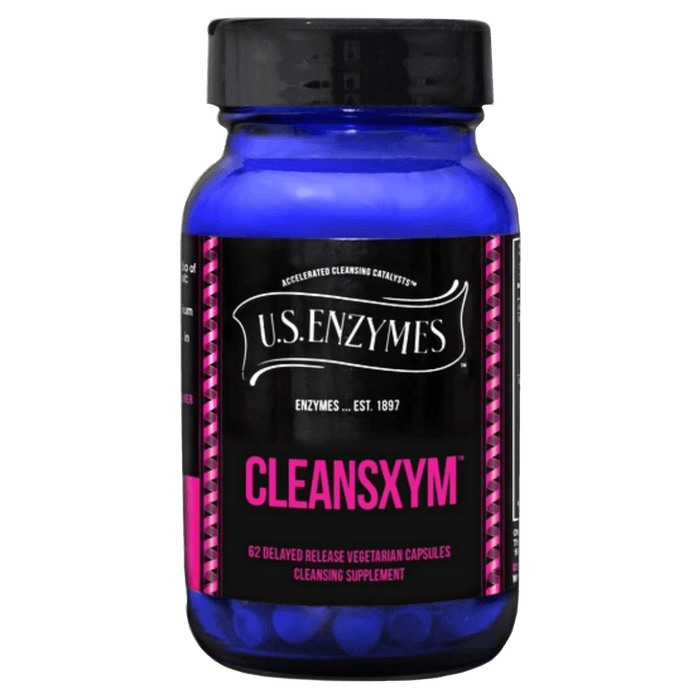 US Enzymes Cleansxym - 62 Vegetarian Capsules - Health As It Ought to Be