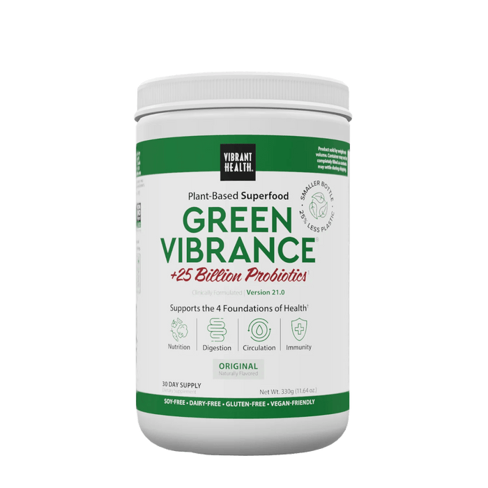 Vibrant Health Green Vibrance - 30 Day Supply - Health As It Ought to Be