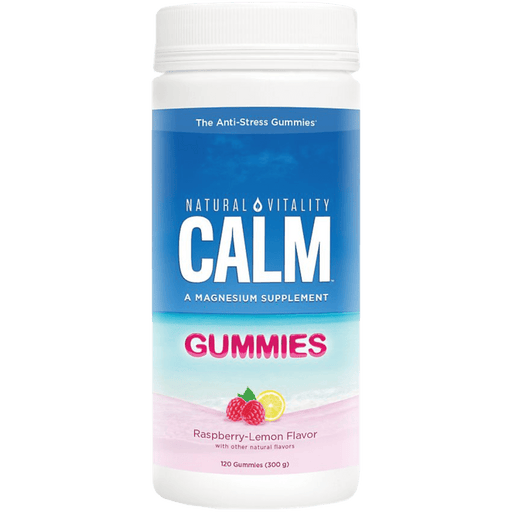 xDISCONTINUED Natural Vitality Natural Calm Gummies - 120 Gummies - Health As It Ought to Be