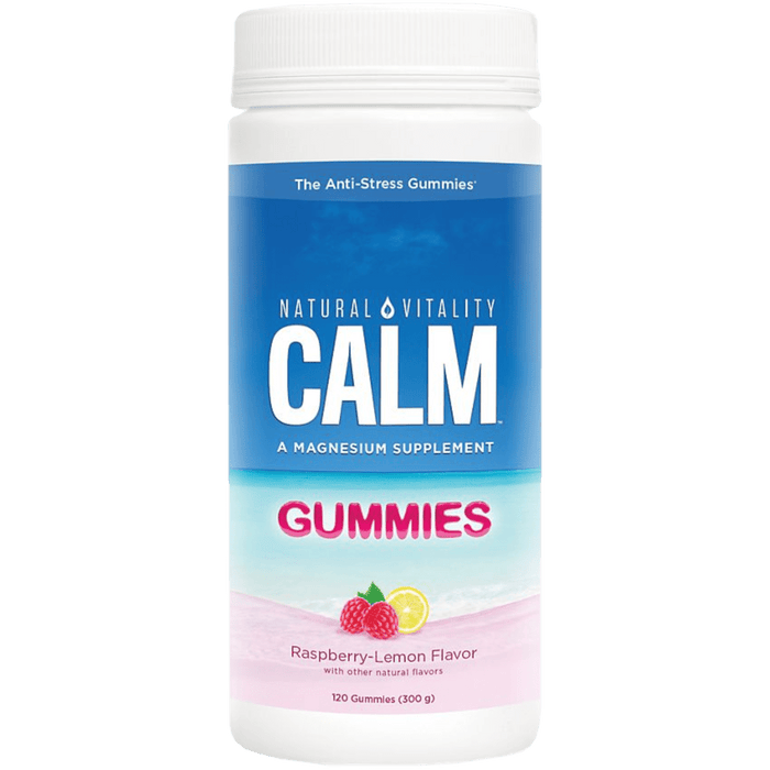 xDISCONTINUED Natural Vitality Natural Calm Gummies - 120 Gummies - Health As It Ought to Be