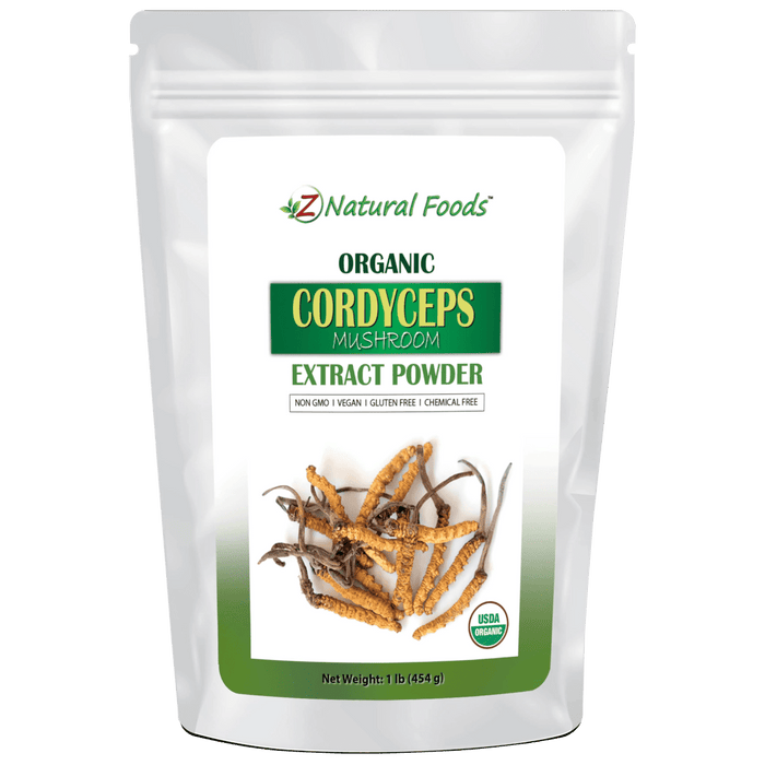 xDISCONTINUED Z Natural Foods Cordyceps Mushroom Extract Powder - 1 lb. - Health As It Ought to Be