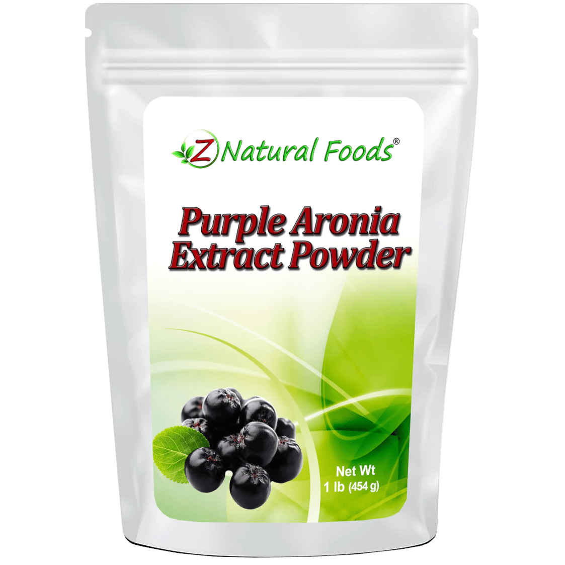 Z Natural Foods Purple Aronia Extract Powder 1 lb. RIH/HAIOTB Stores