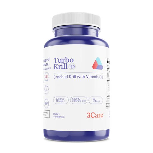 3 Care Therapeutics Turbo Krill - 60 Softgels - Health As It Ought to Be